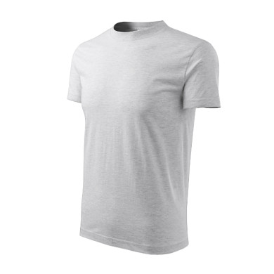 Tee-shirt unisex Classic 101 - gris chiné clair
