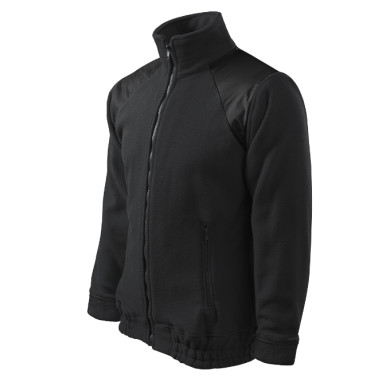 Fleece unisex Jacket Hi-Q 506 - ebony gray