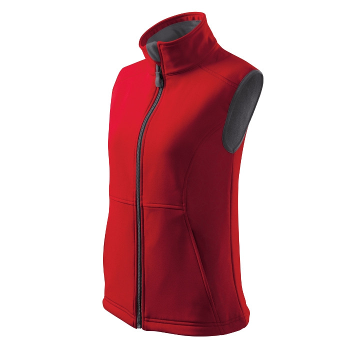 Gilet softshell femme Vision 516 - rouge