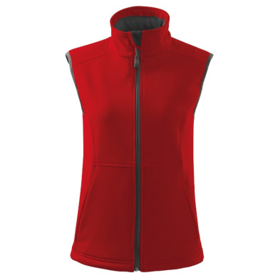 Gilet softshell femme Vision 516 - rouge