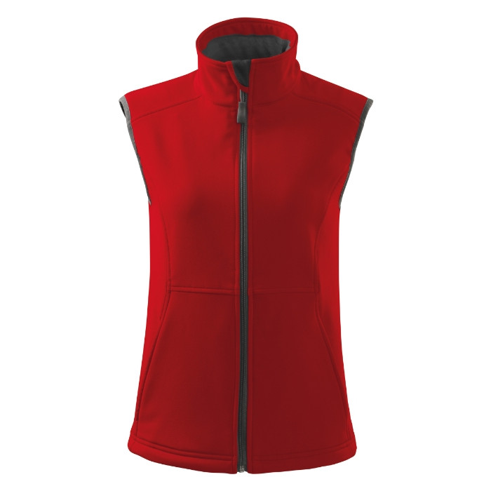 Gilet softshell femme Vision 516 - rouge