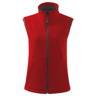 Gilet softshell femme Vision 516 - rouge