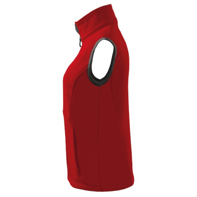Gilet softshell femme Vision 516 - rouge