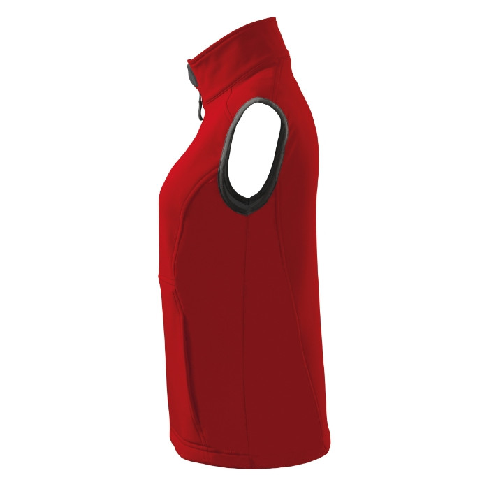 Gilet softshell femme Vision 516 - rouge