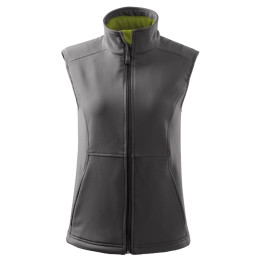 Gilet softshell femme Vision 516 - gris acier