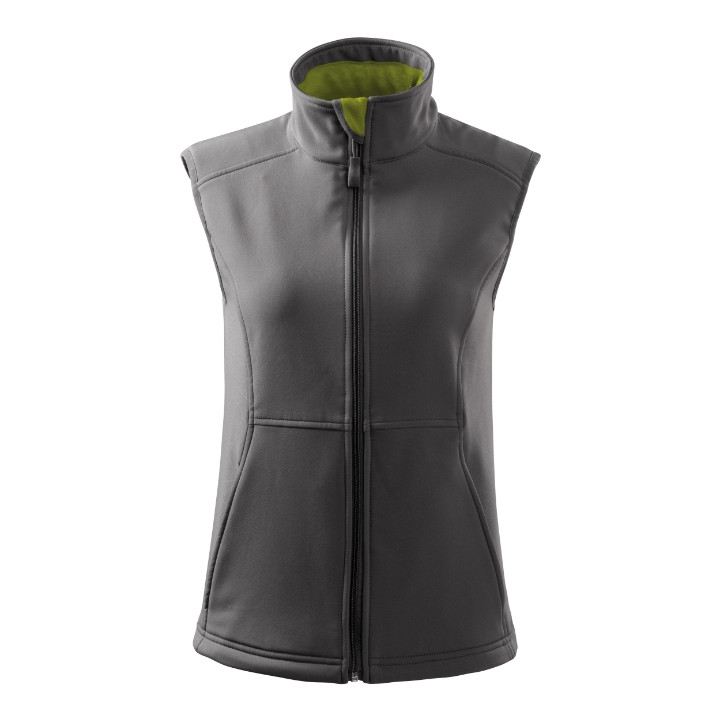 Gilet softshell femme Vision 516 - gris acier