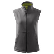 Gilet softshell femme Vision 516 - gris acier