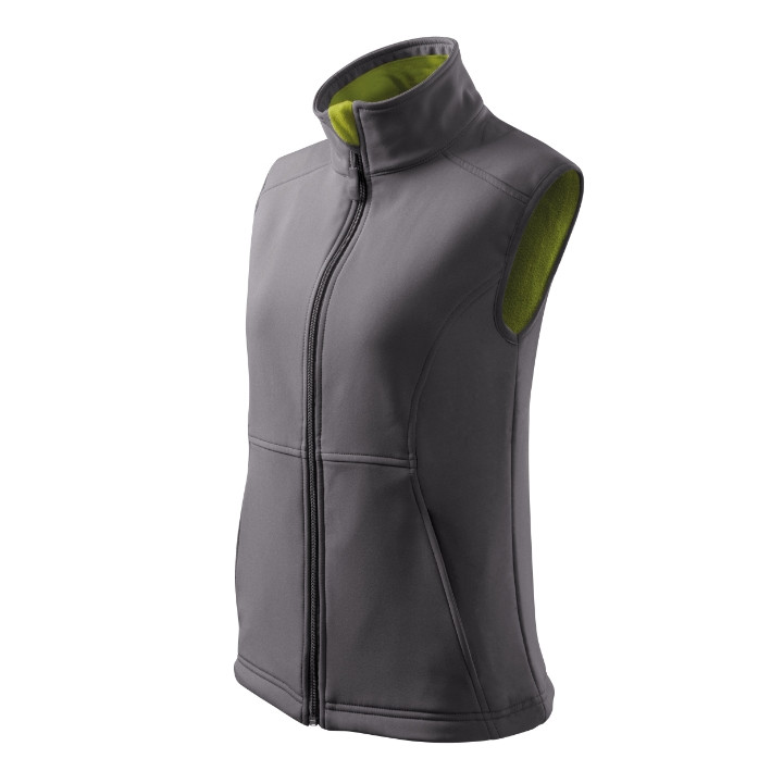 Gilet softshell femme Vision 516 - gris acier