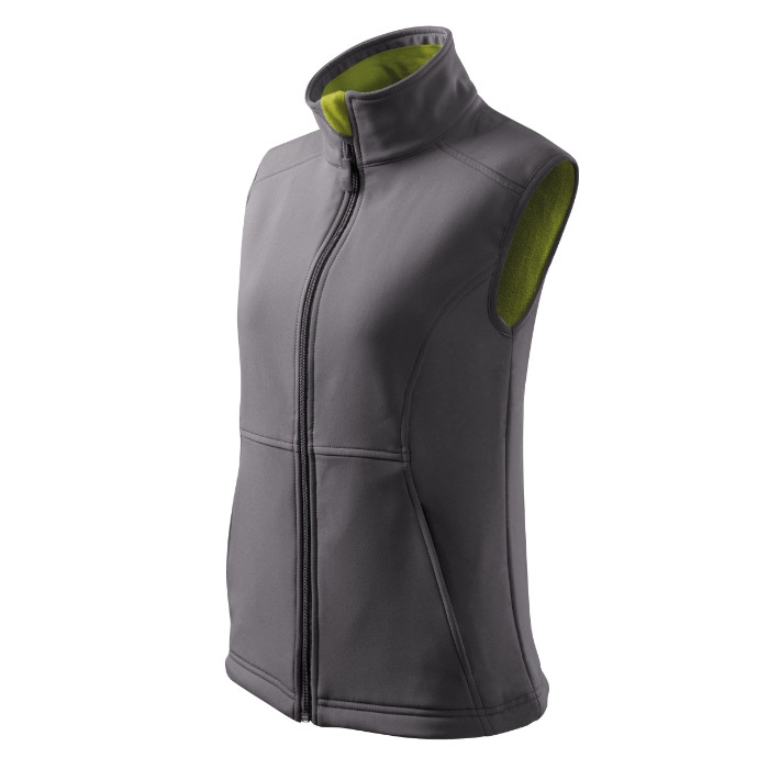 Gilet softshell femme Vision 516 - gris acier