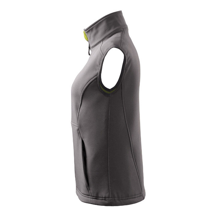 Gilet softshell femme Vision 516 - gris acier