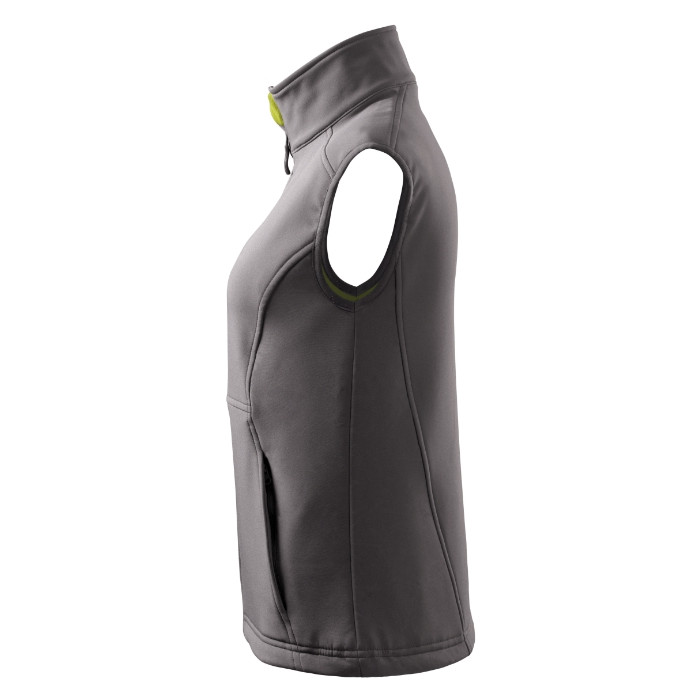 Gilet softshell femme Vision 516 - gris acier