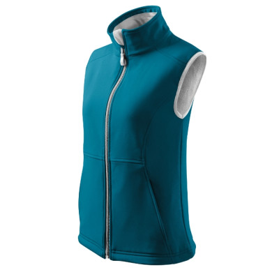 Gilet softshell femme Vision 516 - turquoise foncé