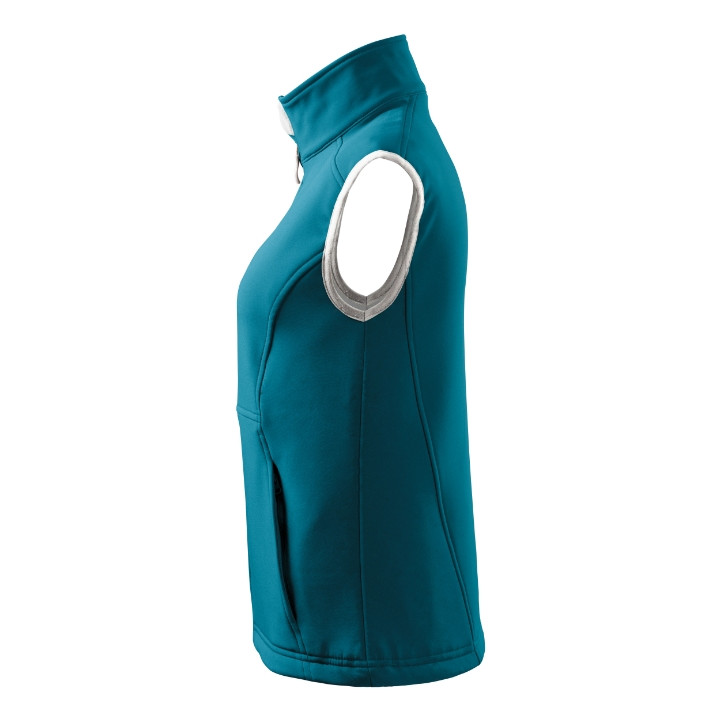 Gilet softshell femme Vision 516 - turquoise foncé