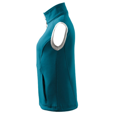 Gilet softshell femme Vision 516 - turquoise foncé