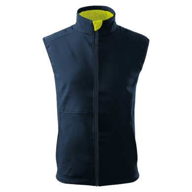 Gilet softshell homme Vision 517 - bleu marine
