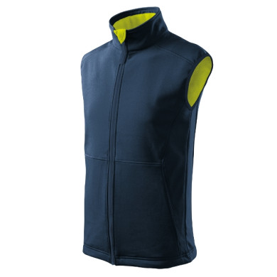 Gilet softshell homme Vision 517 - bleu marine