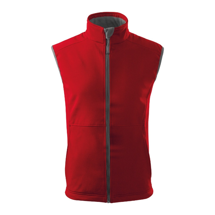 Gilet softshell homme Vision 517 - rouge