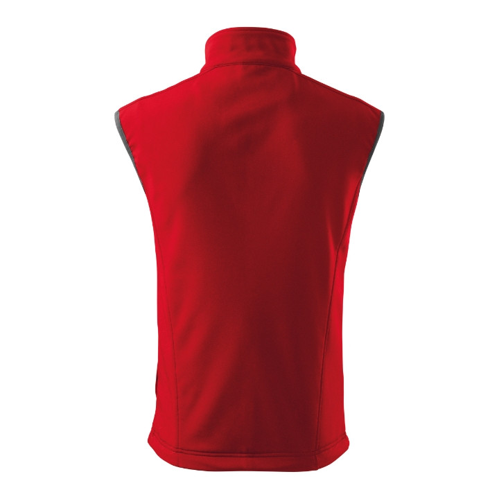 Gilet softshell homme Vision 517 - rouge