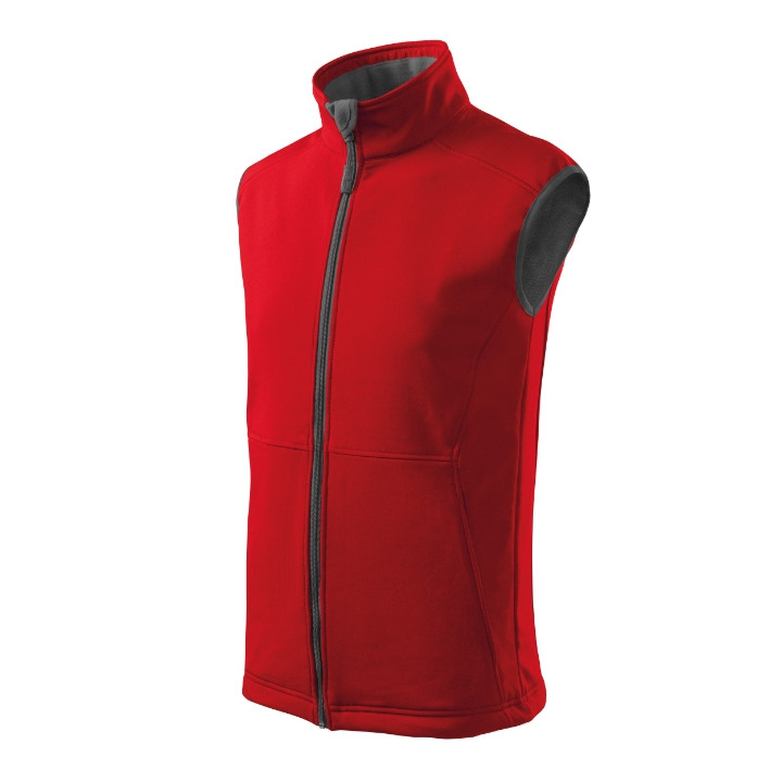 Gilet softshell homme Vision 517 - rouge