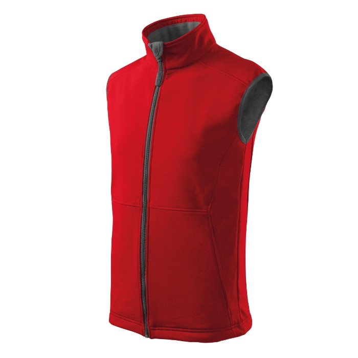 Gilet softshell homme Vision 517 - rouge