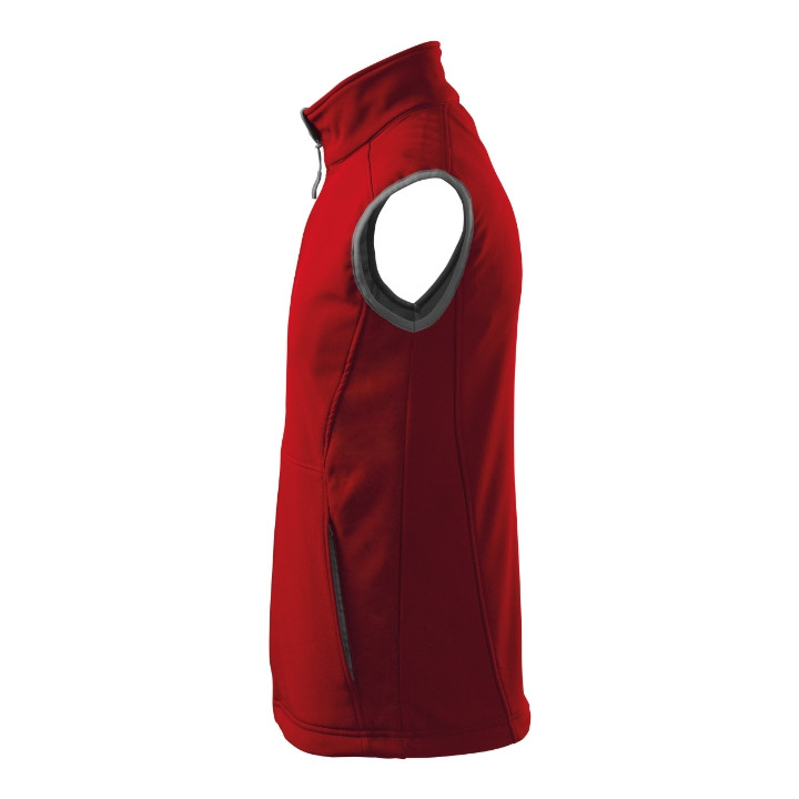 Gilet softshell homme Vision 517 - rouge
