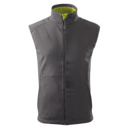 Gilet softshell homme Vision 517 - gris acier