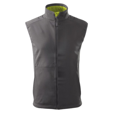 Gilet softshell homme Vision 517 - gris acier