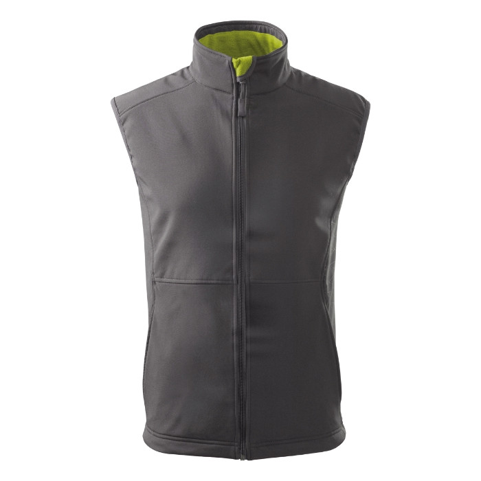 Gilet softshell homme Vision 517 - gris acier