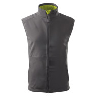 Gilet softshell homme Vision 517 - gris acier