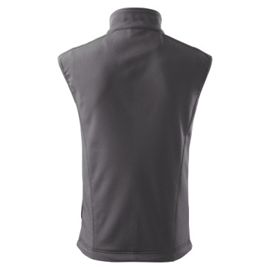 Gilet softshell homme Vision 517 - gris acier