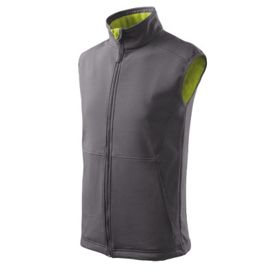 Gilet softshell homme Vision 517 - gris acier