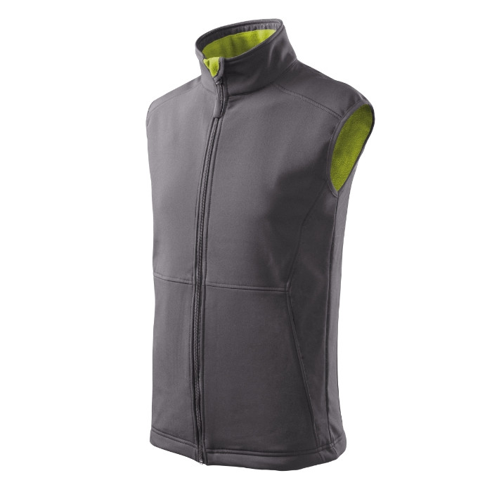 Gilet softshell homme Vision 517 - gris acier