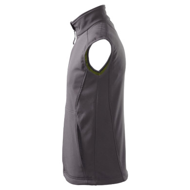 Gilet softshell homme Vision 517 - gris acier
