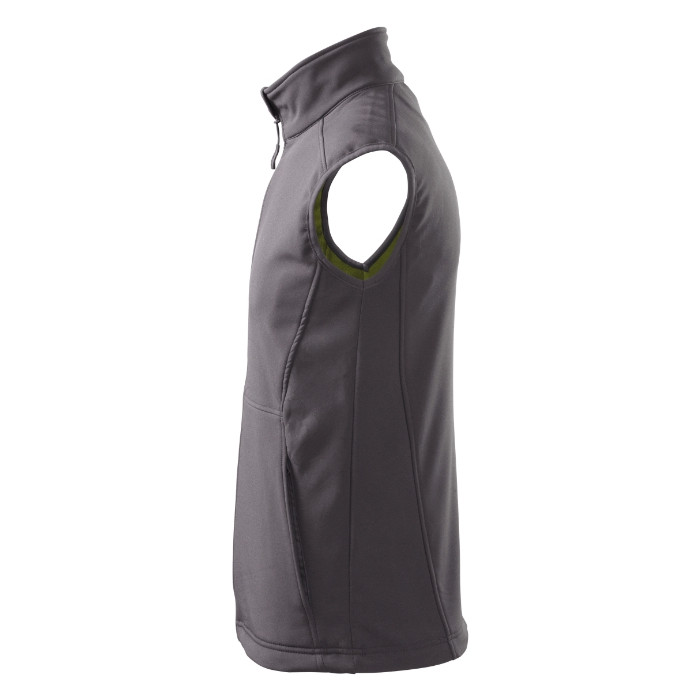Gilet softshell homme Vision 517 - gris acier