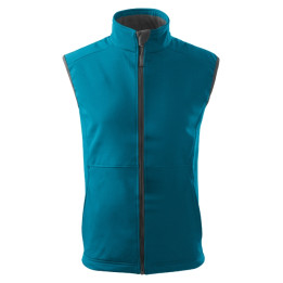 Gilet softshell homme Vision 517 - turquoise foncé