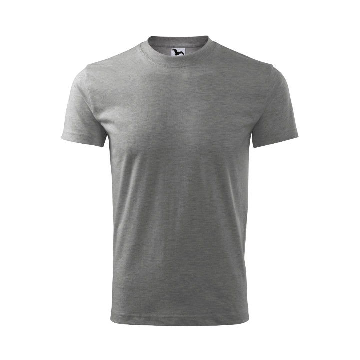 Tee-shirt unisex Classic 101 - gris chiné foncé