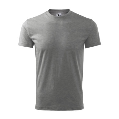 Tee-shirt unisex Classic 101 - gris chiné foncé