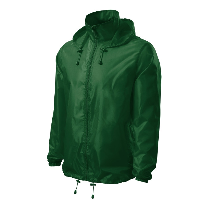 Anorak unisex Windy 524 - vert bouteille