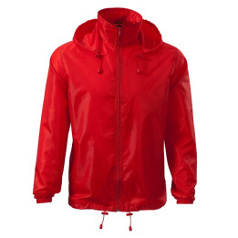 Anorak unisex Windy 524 - rouge