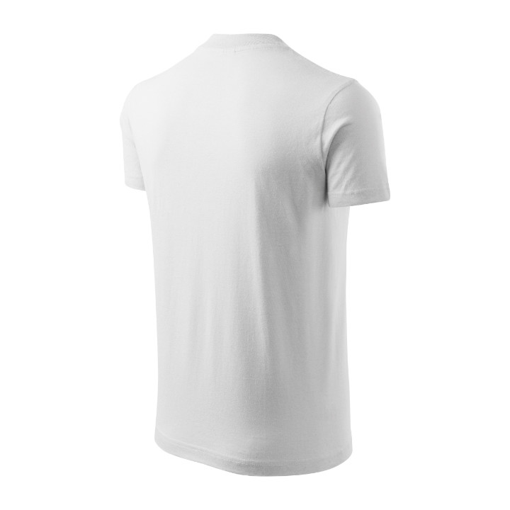 Tee-shirt unisex V-neck 102 - blanc