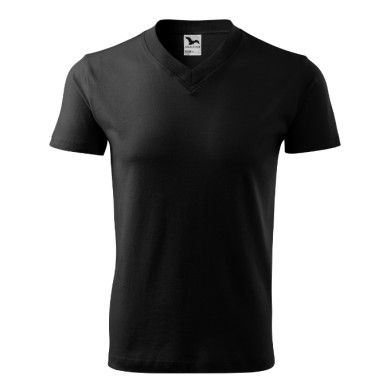Tee-shirt unisex V-neck 102 - noir