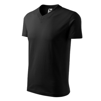 Tee-shirt unisex V-neck 102 - noir