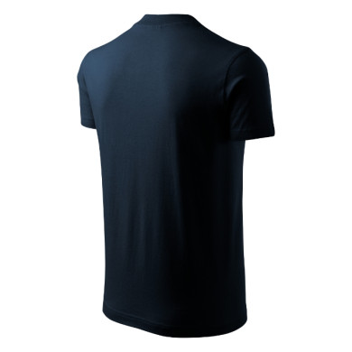 Tee-shirt unisex V-neck 102 - bleu marine