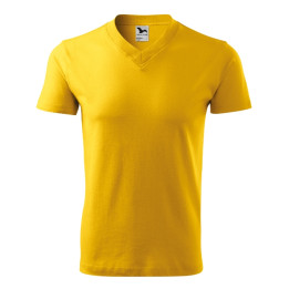 Tee-shirt unisex V-neck 102 - jaune