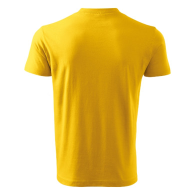 Tee-shirt unisex V-neck 102 - jaune