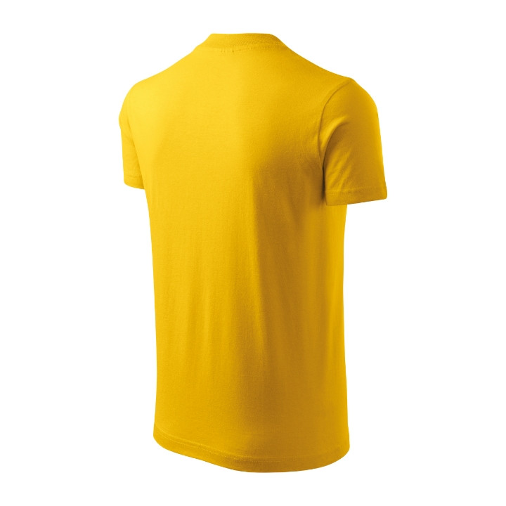 Tee-shirt unisex V-neck 102 - jaune