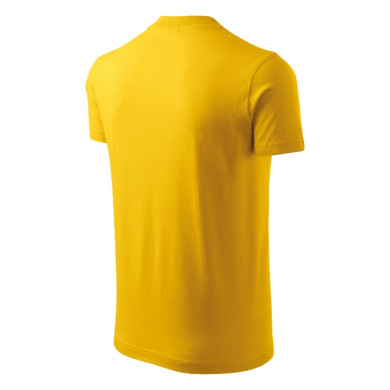 Tee-shirt unisex V-neck 102 - jaune