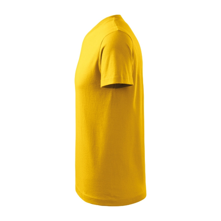 Tee-shirt unisex V-neck 102 - jaune