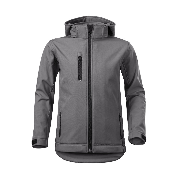 Blouson softshell enfant Performance 535 - gris acier