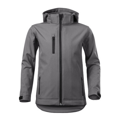 Blouson softshell enfant Performance 535 - gris acier